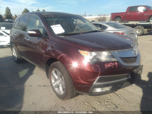 ACURA MDX 2012 2hnyd2h2xch508639