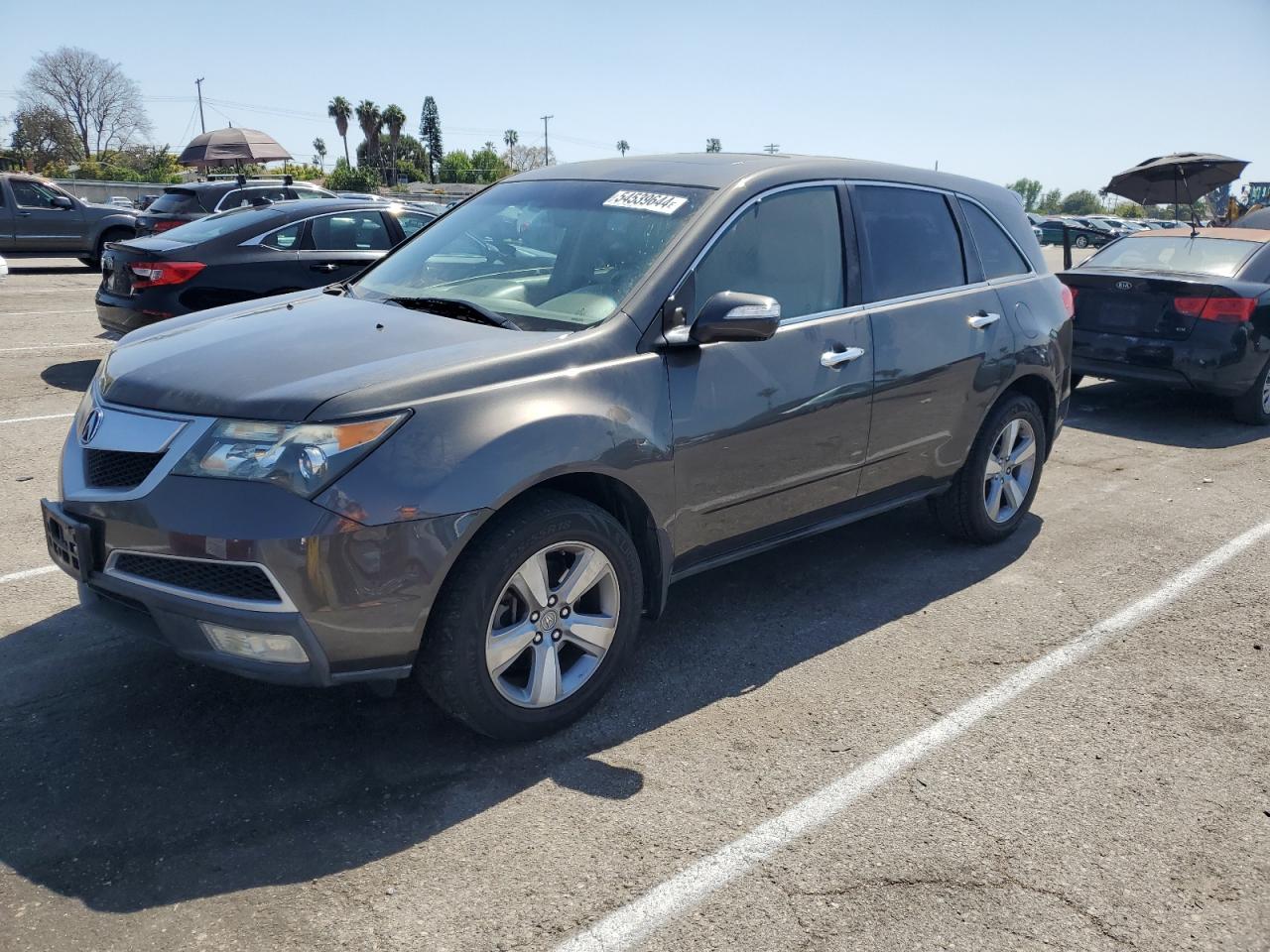 ACURA MDX 2012 2hnyd2h30ch513227