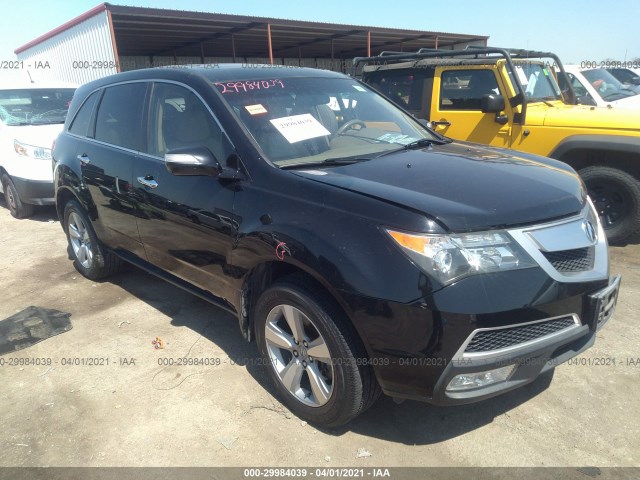 ACURA MDX 2012 2hnyd2h30ch536877