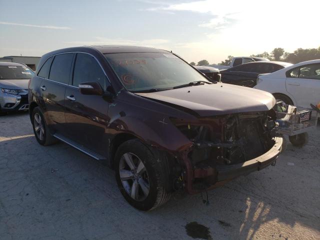 ACURA MDX TECHNO 2012 2hnyd2h34ch527535