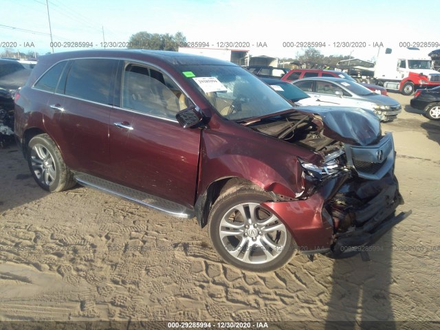 ACURA MDX 2012 2hnyd2h35ch536695