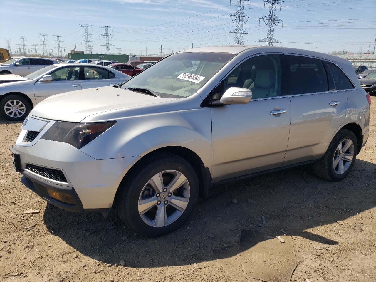 ACURA MDX 2012 2hnyd2h36ch536379