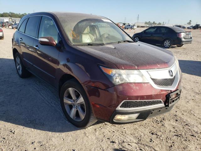 ACURA MDX TECHNO 2012 2hnyd2h36ch536723