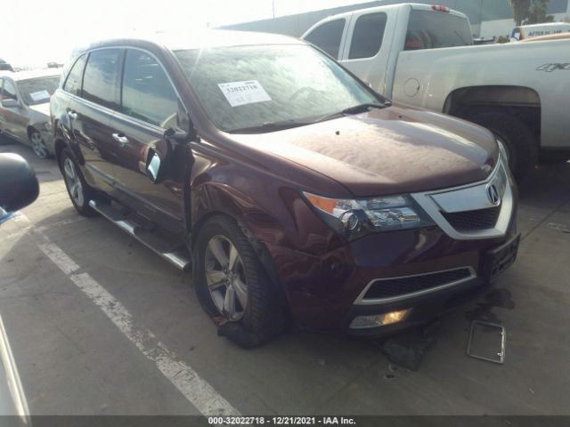 ACURA MDX 2012 2hnyd2h37ch520563