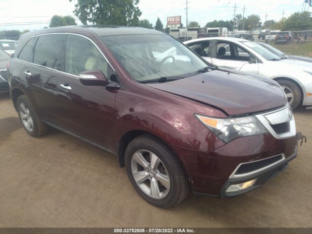 ACURA MDX 2012 2hnyd2h38ch536738