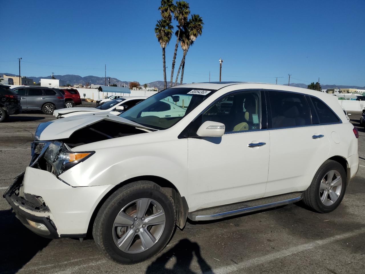 ACURA MDX 2012 2hnyd2h39ch510083