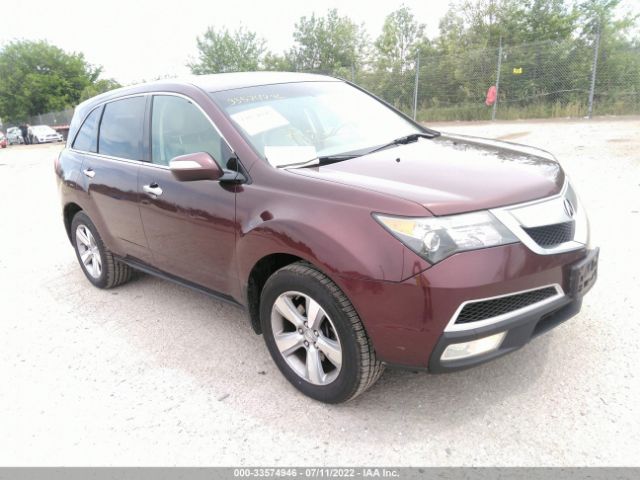 ACURA MDX 2013 2hnyd2h3xdh505590