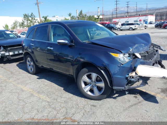 ACURA MDX 2013 2hnyd2h3xdh516556