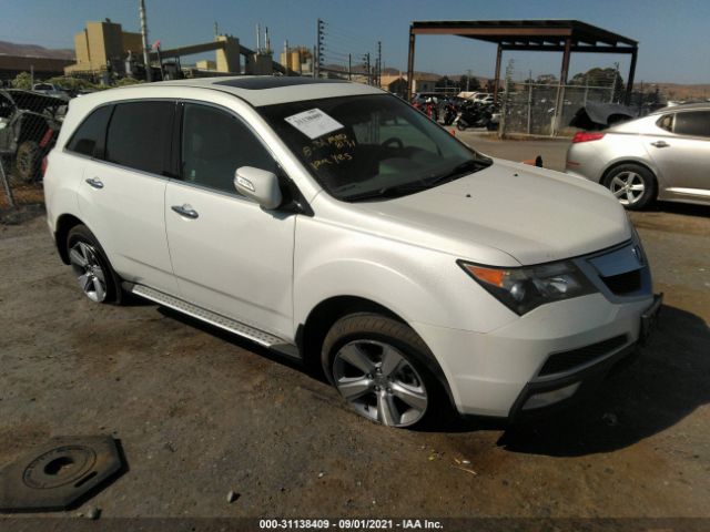 ACURA MDX 2011 2hnyd2h41bh512837