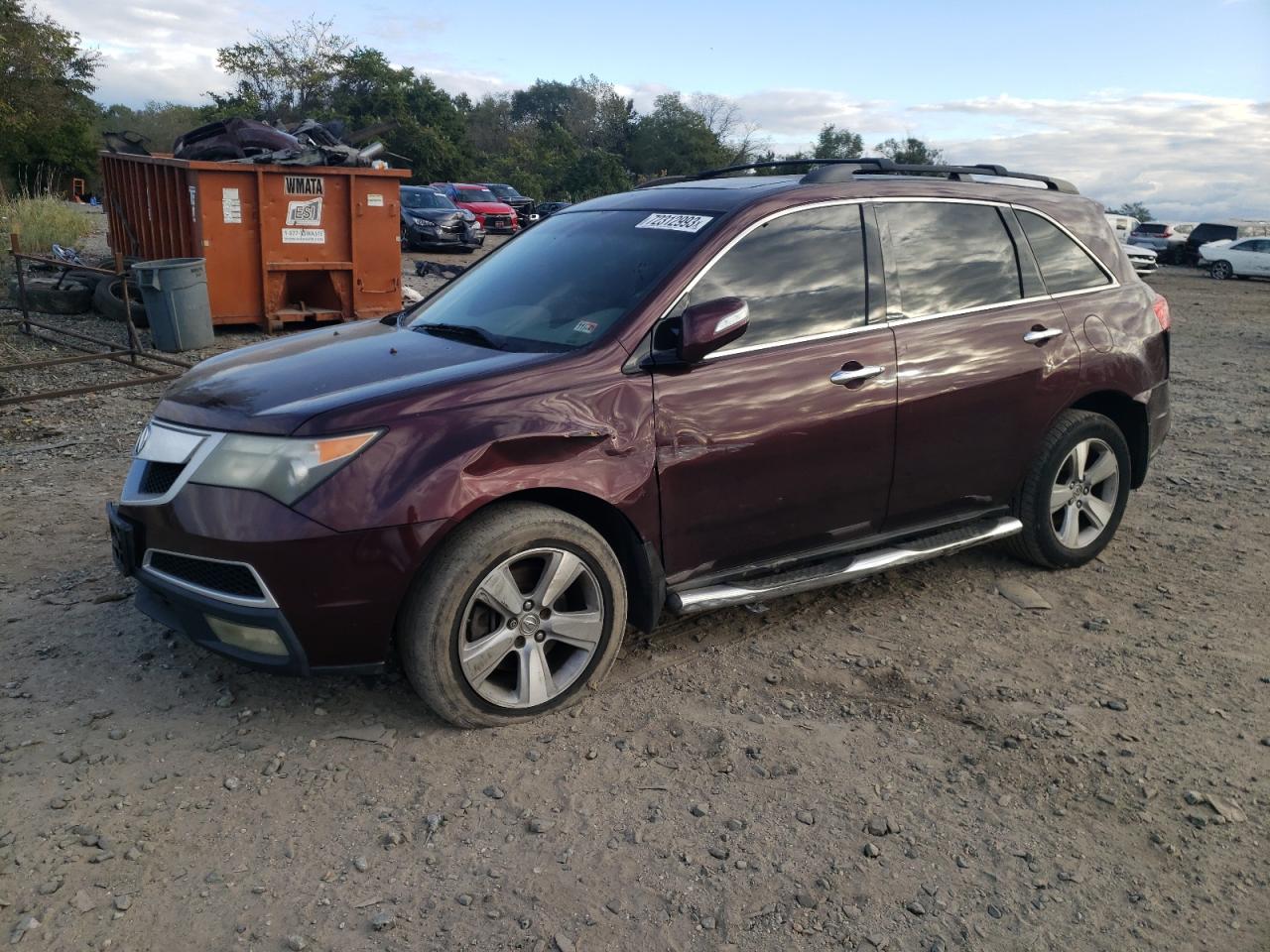 ACURA MDX 2010 2hnyd2h44ah508781