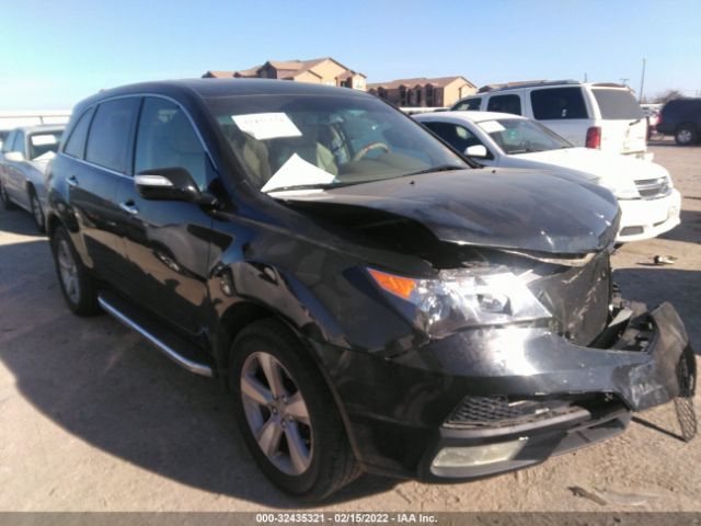 ACURA MDX 2012 2hnyd2h44ch531254