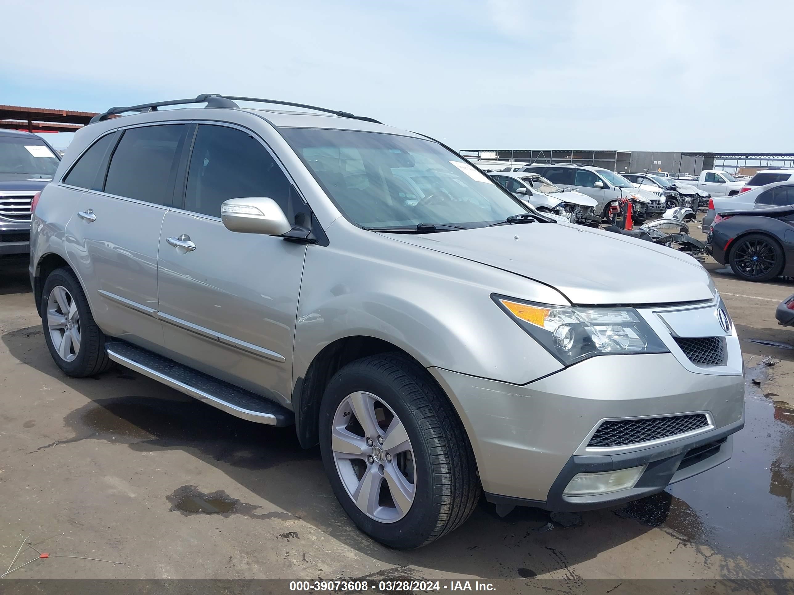 ACURA MDX 2010 2hnyd2h45ah532278