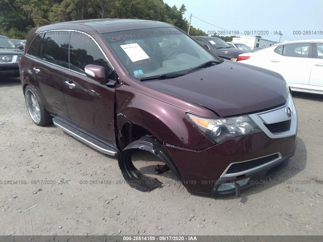 ACURA MDX 2011 2hnyd2h47bh517041