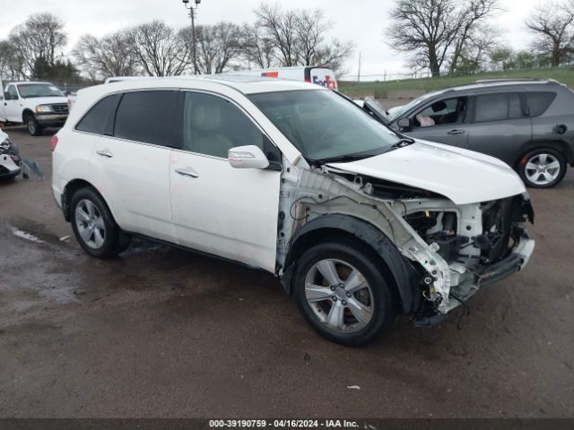 ACURA MDX 2010 2hnyd2h48ah530184