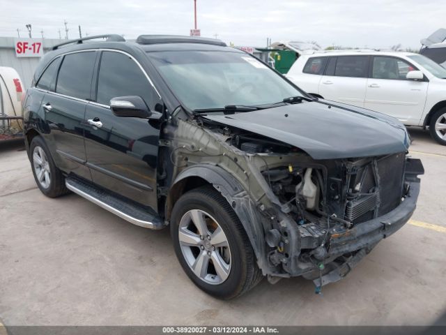 ACURA MDX 2011 2hnyd2h49bh550509