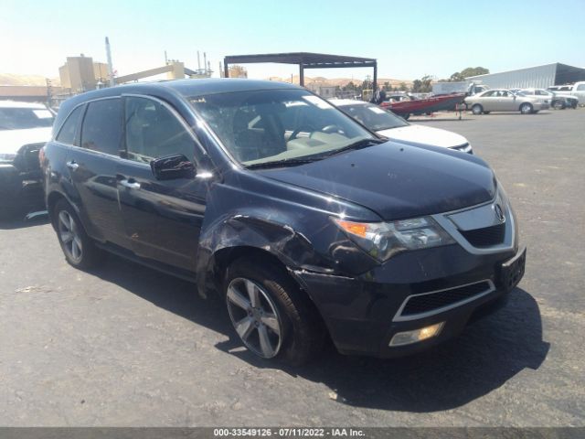 ACURA MDX 2012 2hnyd2h49ch505457