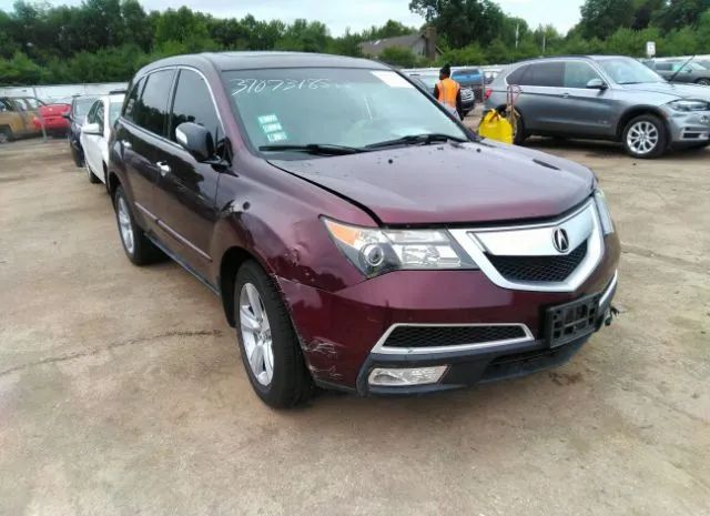 ACURA MDX 2011 2hnyd2h4xbh526798