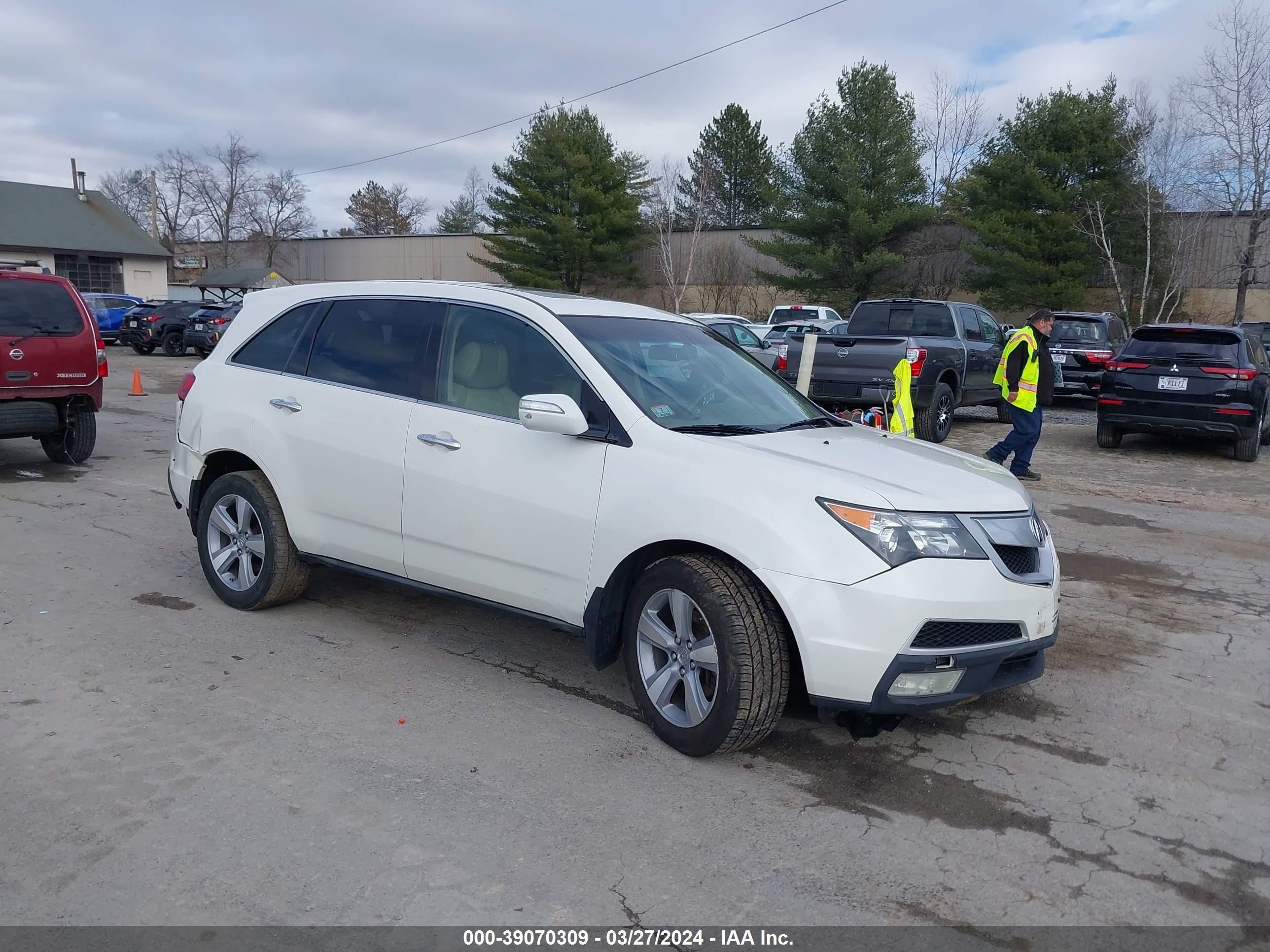 ACURA MDX 2012 2hnyd2h4xch527497