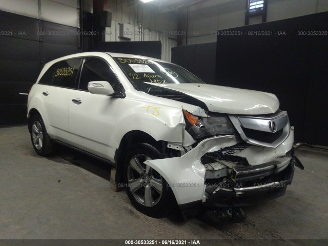 ACURA MDX 2012 2hnyd2h4xch545921