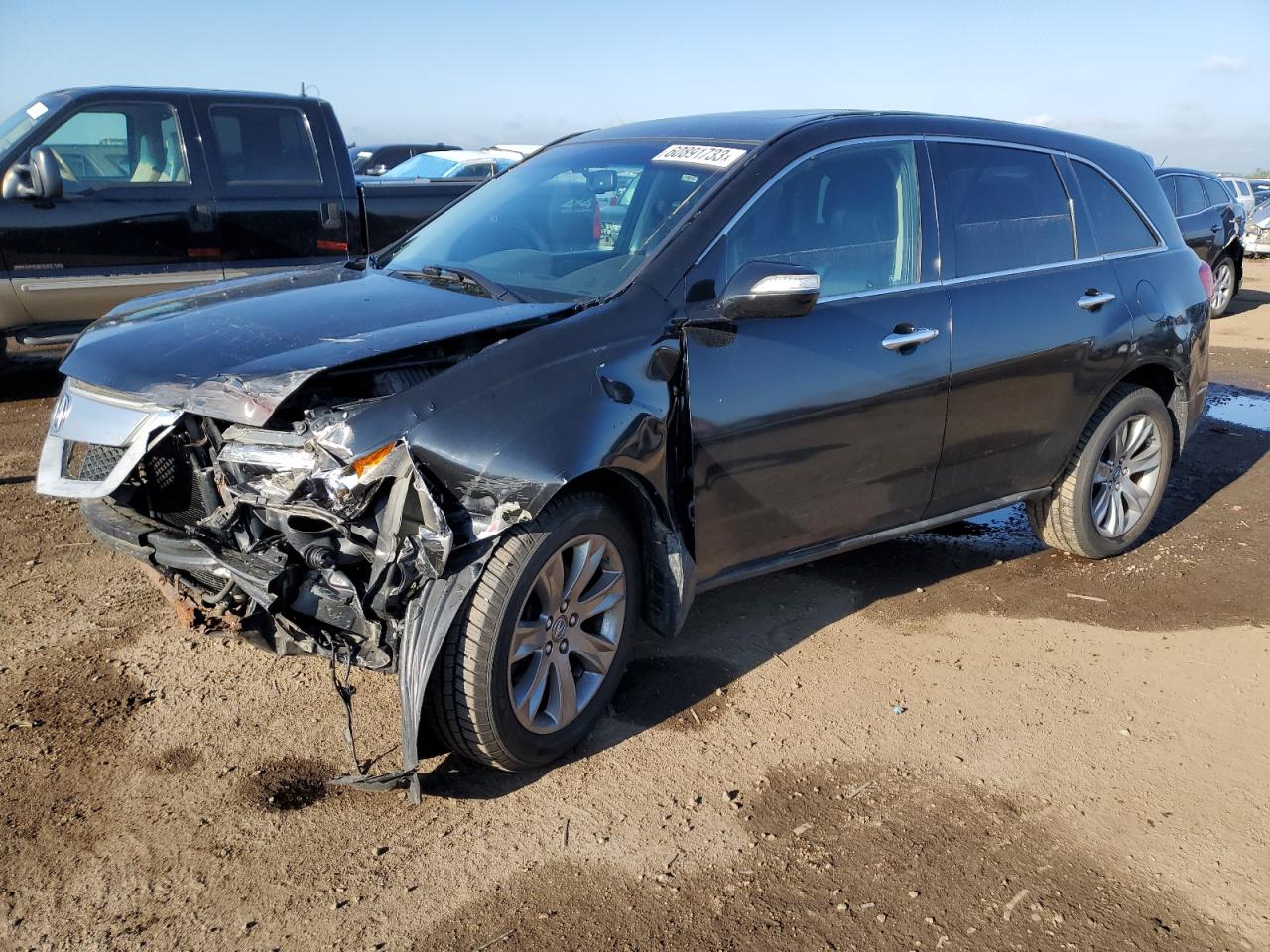 ACURA MDX 2011 2hnyd2h50bh543456