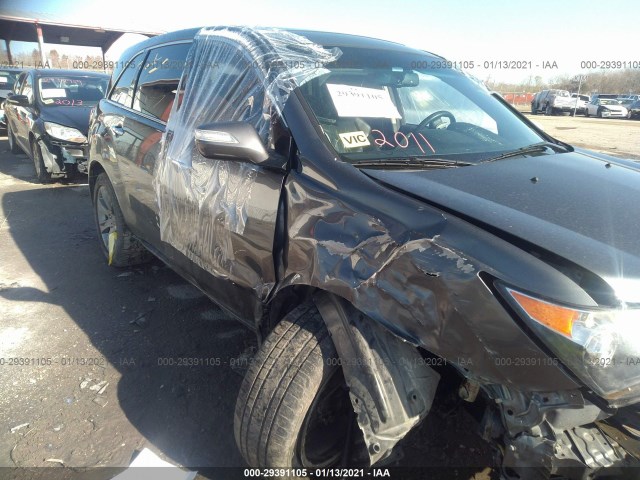 ACURA MDX 2011 2hnyd2h5xbh521187