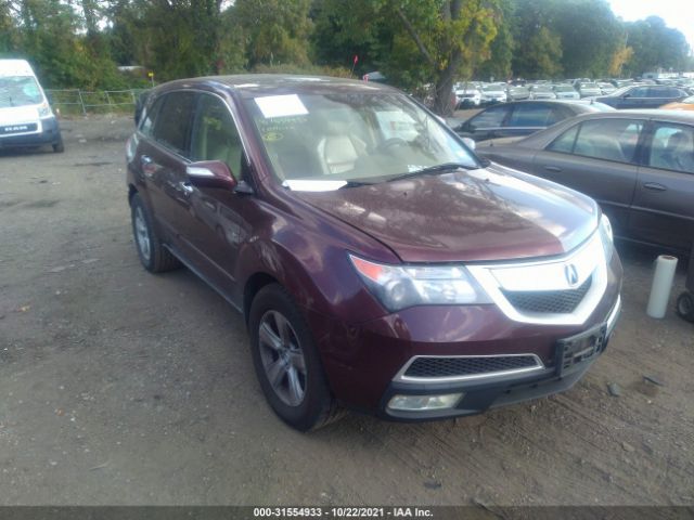 ACURA MDX 2010 2hnyd2h60ah518984