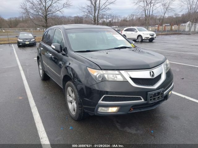 ACURA MDX 2011 2hnyd2h60bh502785