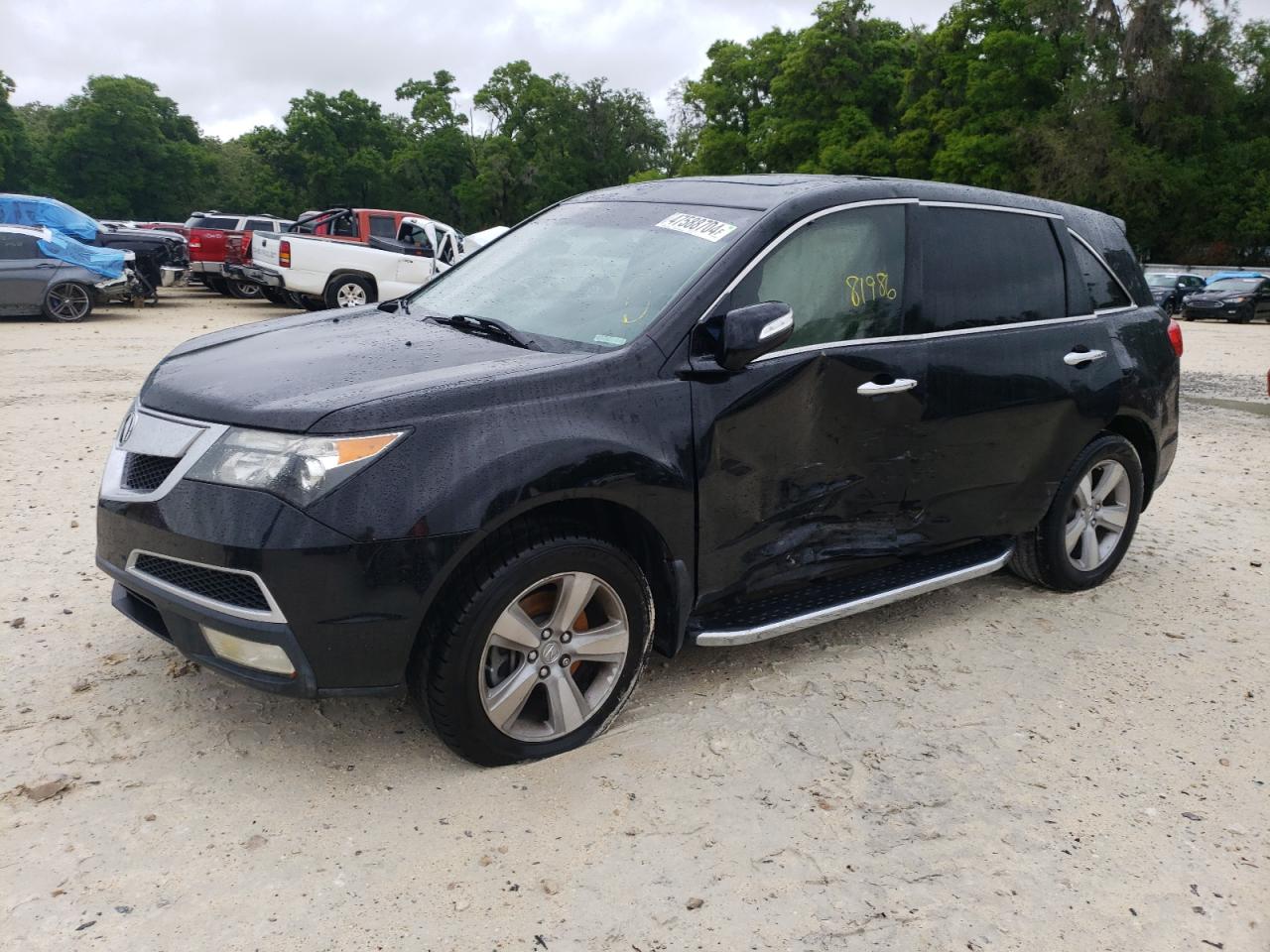 ACURA MDX 2011 2hnyd2h60bh519991