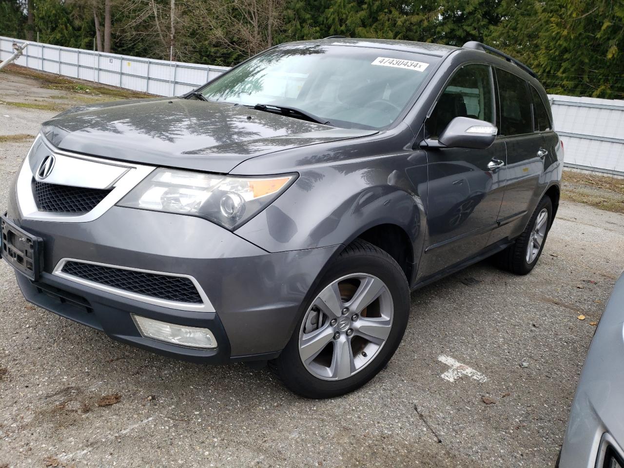 ACURA MDX 2011 2hnyd2h60bh536628