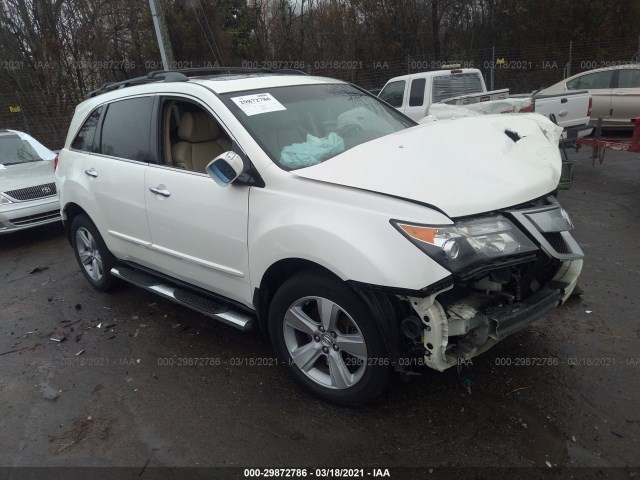 ACURA MDX 2010 2hnyd2h61ah524860