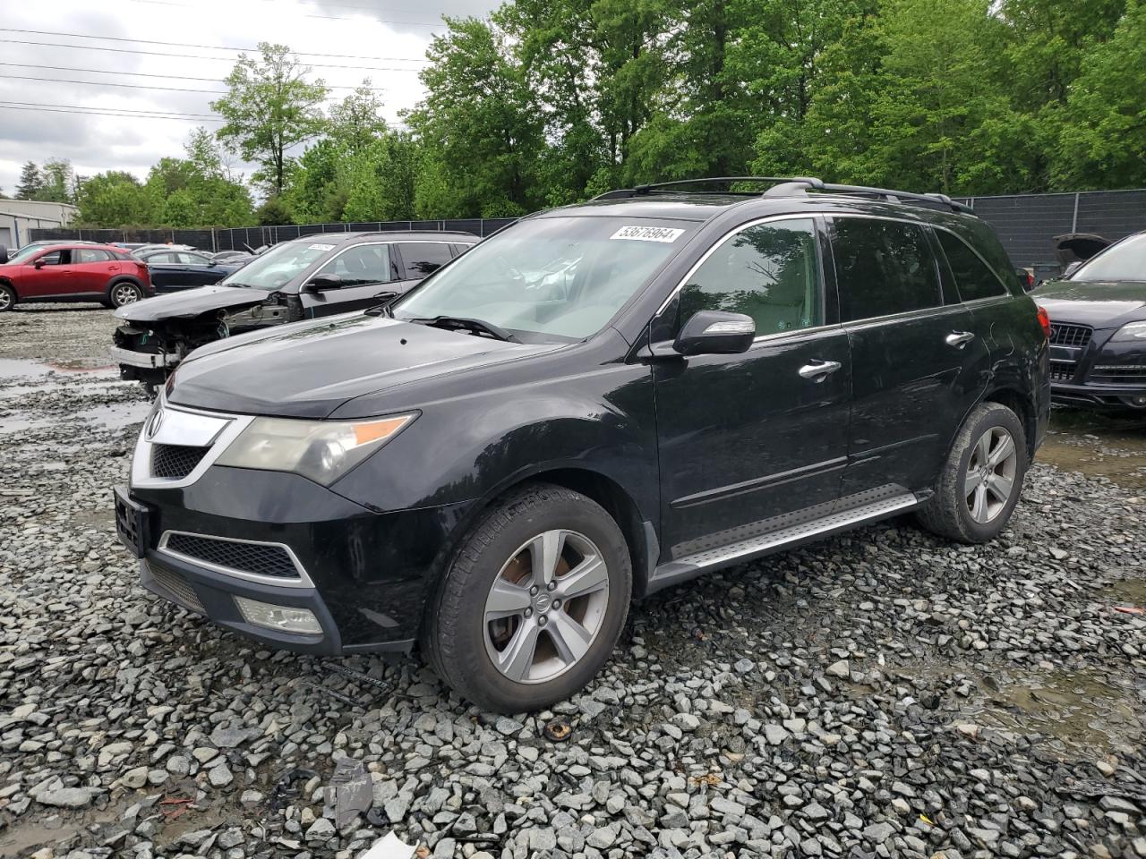 ACURA MDX 2011 2hnyd2h61bh502939