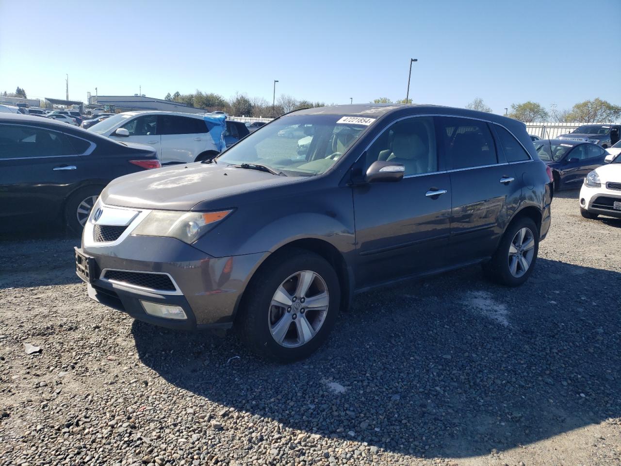 ACURA MDX 2011 2hnyd2h61bh513147