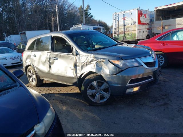 ACURA MDX 2011 2hnyd2h61bh518462