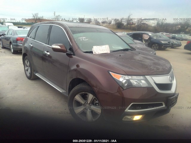 ACURA MDX 2011 2hnyd2h61bh538419