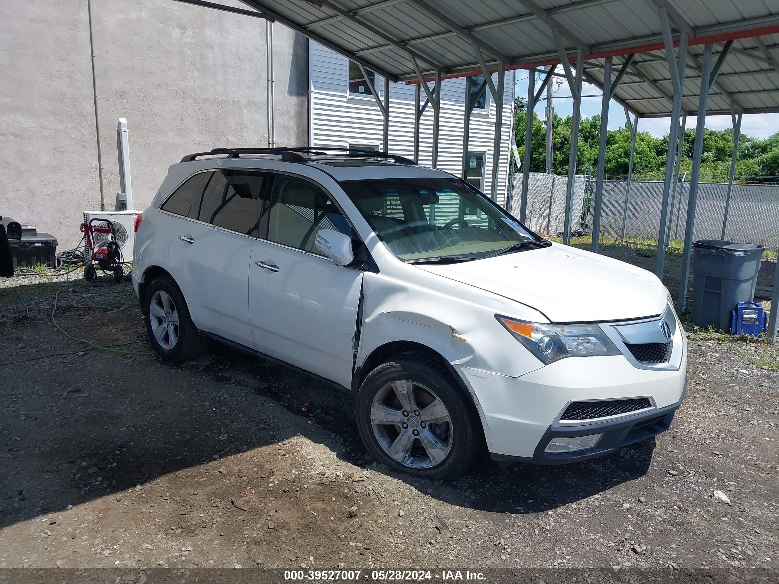 ACURA MDX 2010 2hnyd2h62ah511132