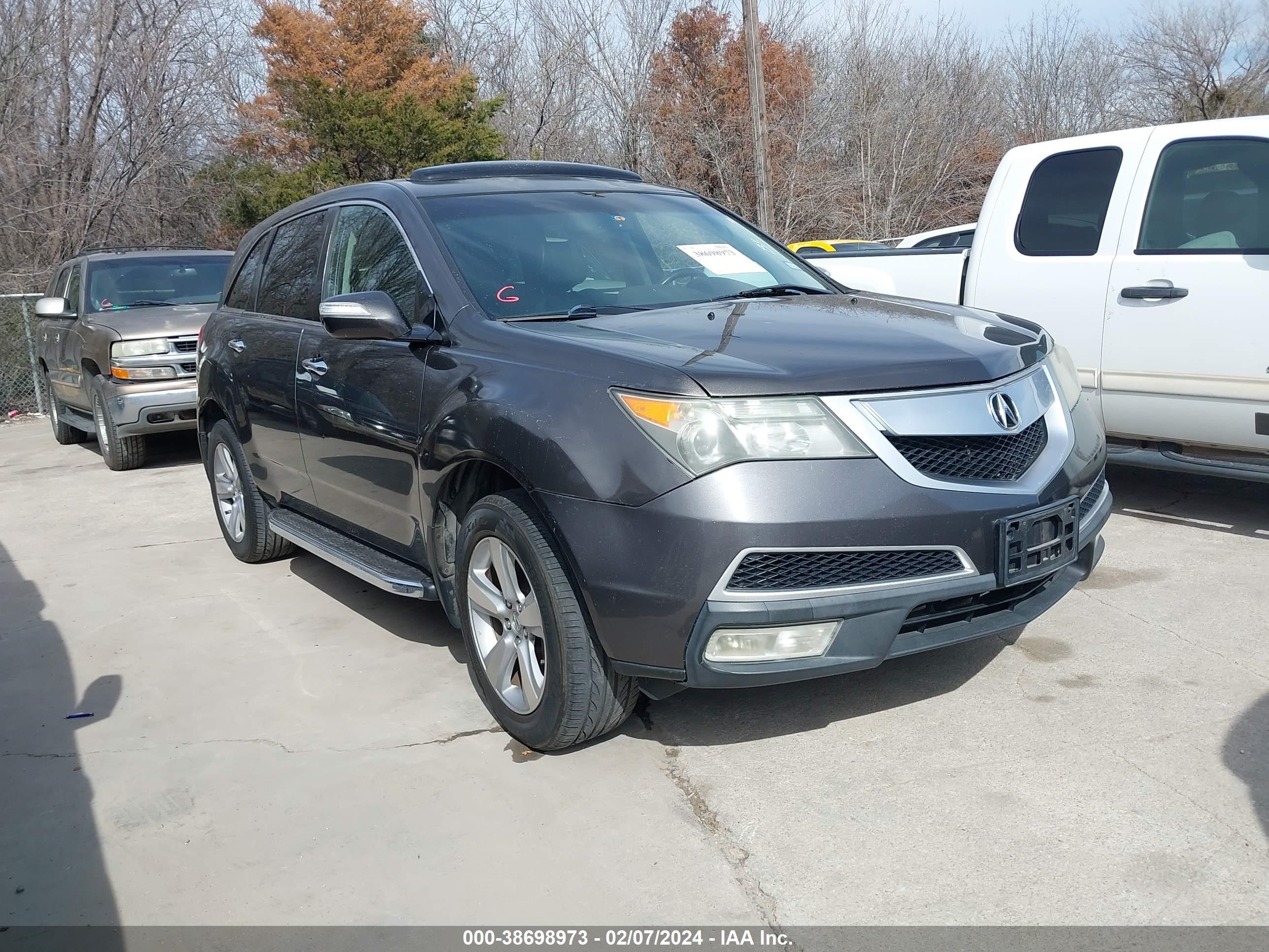 ACURA MDX 2010 2hnyd2h62ah524303