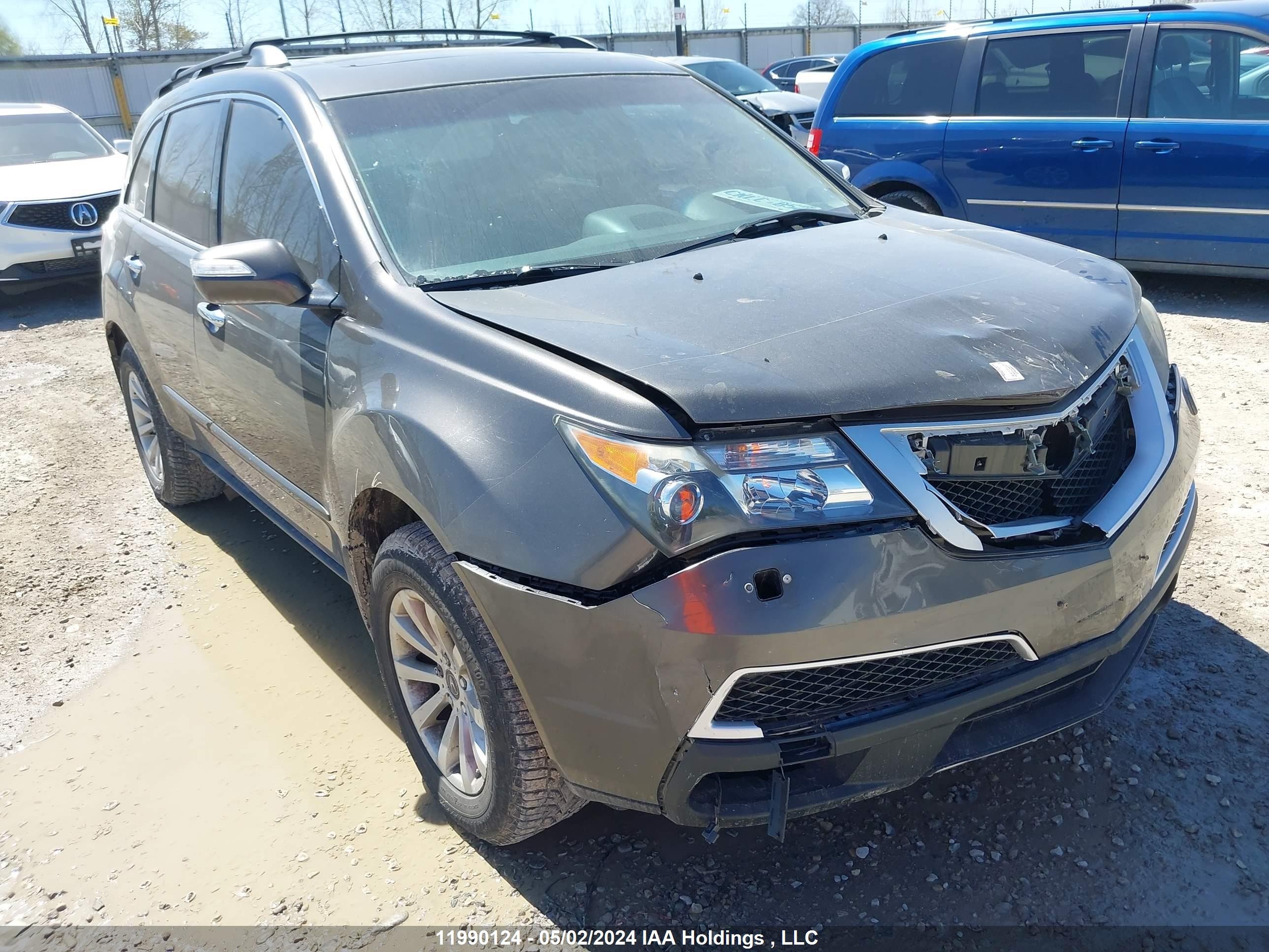 ACURA MDX 2011 2hnyd2h62bh005267