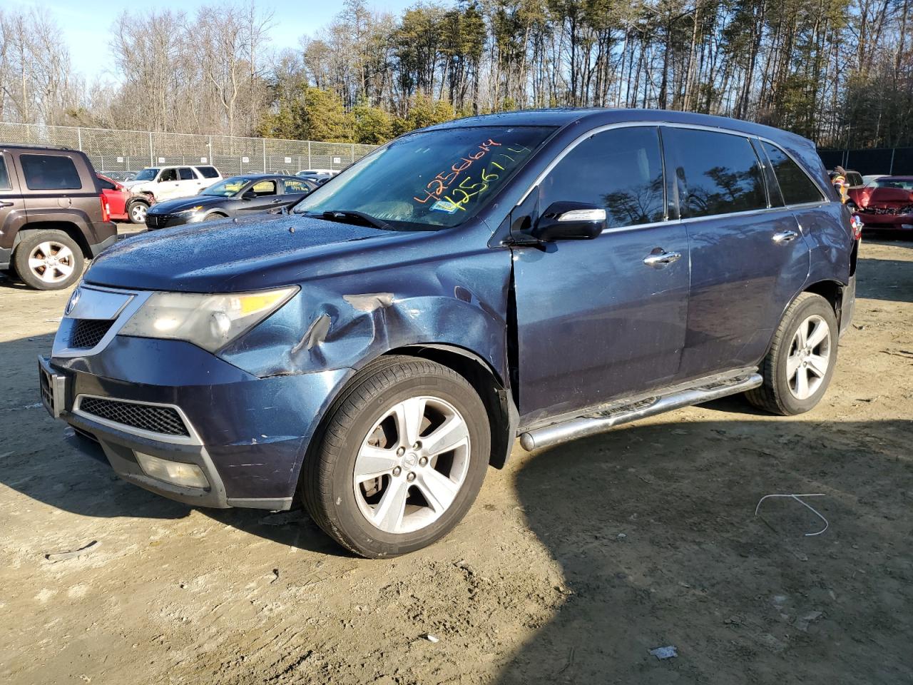 ACURA MDX 2011 2hnyd2h62bh501900