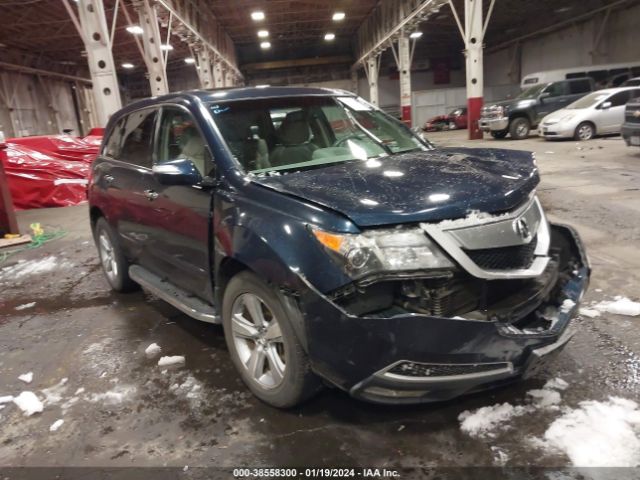 ACURA MDX 2011 2hnyd2h63bh513585