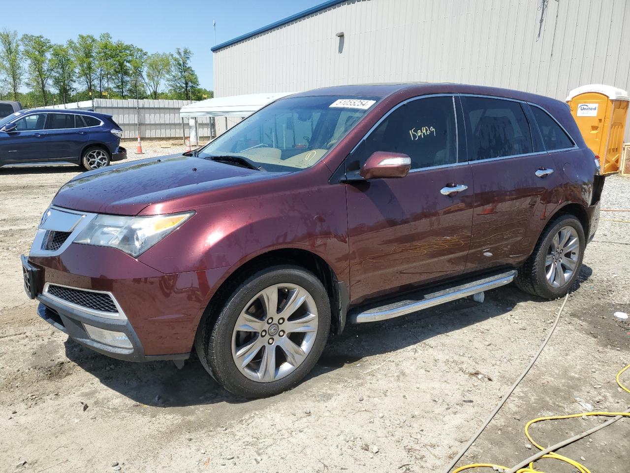 ACURA MDX 2012 2hnyd2h63ch508498