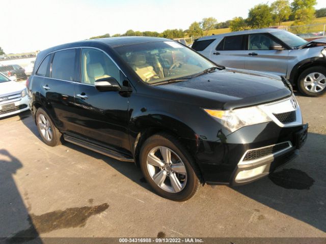 ACURA MDX 2010 2hnyd2h65ah506443