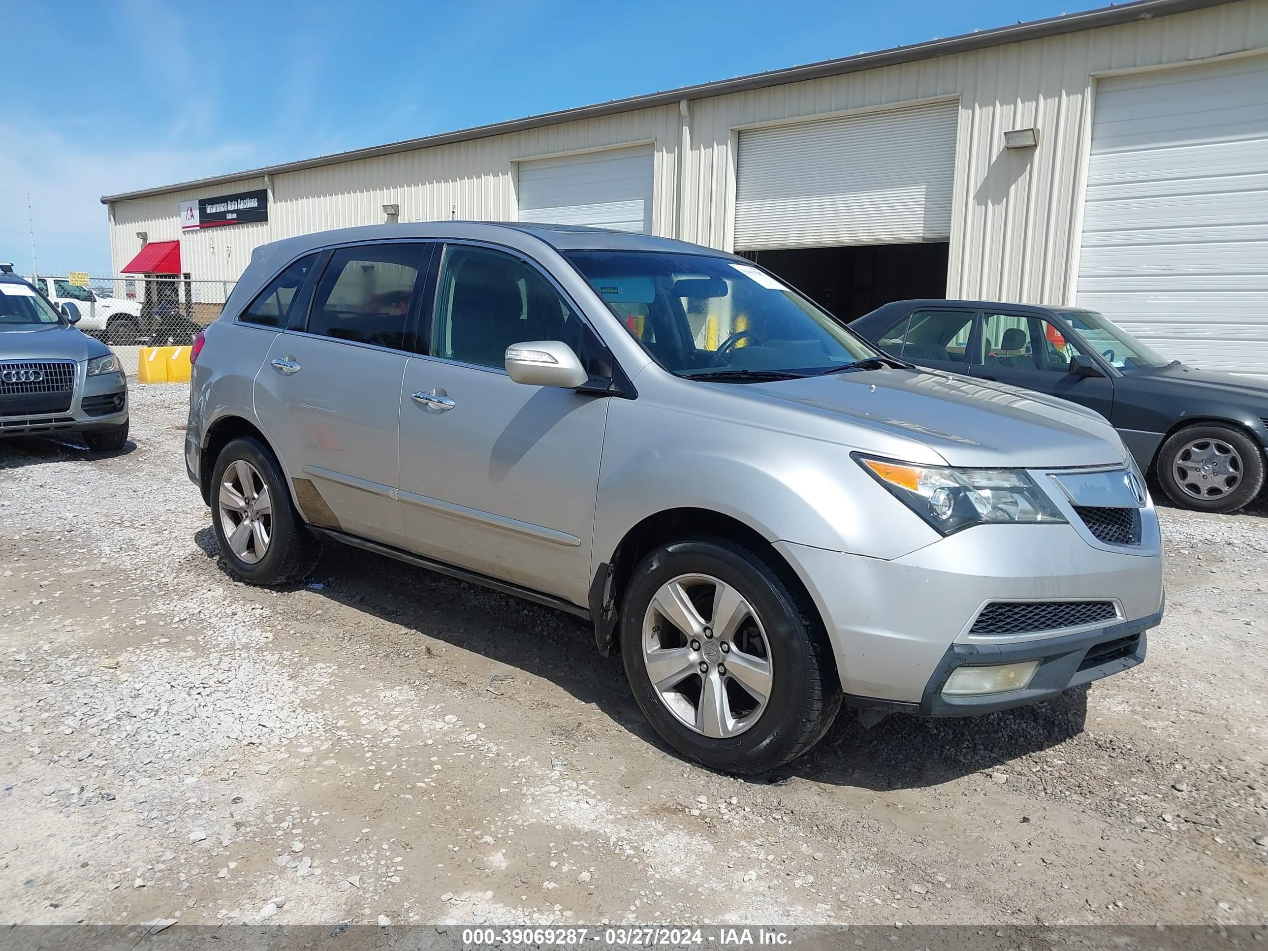 ACURA MDX 2010 2hnyd2h65ah520357