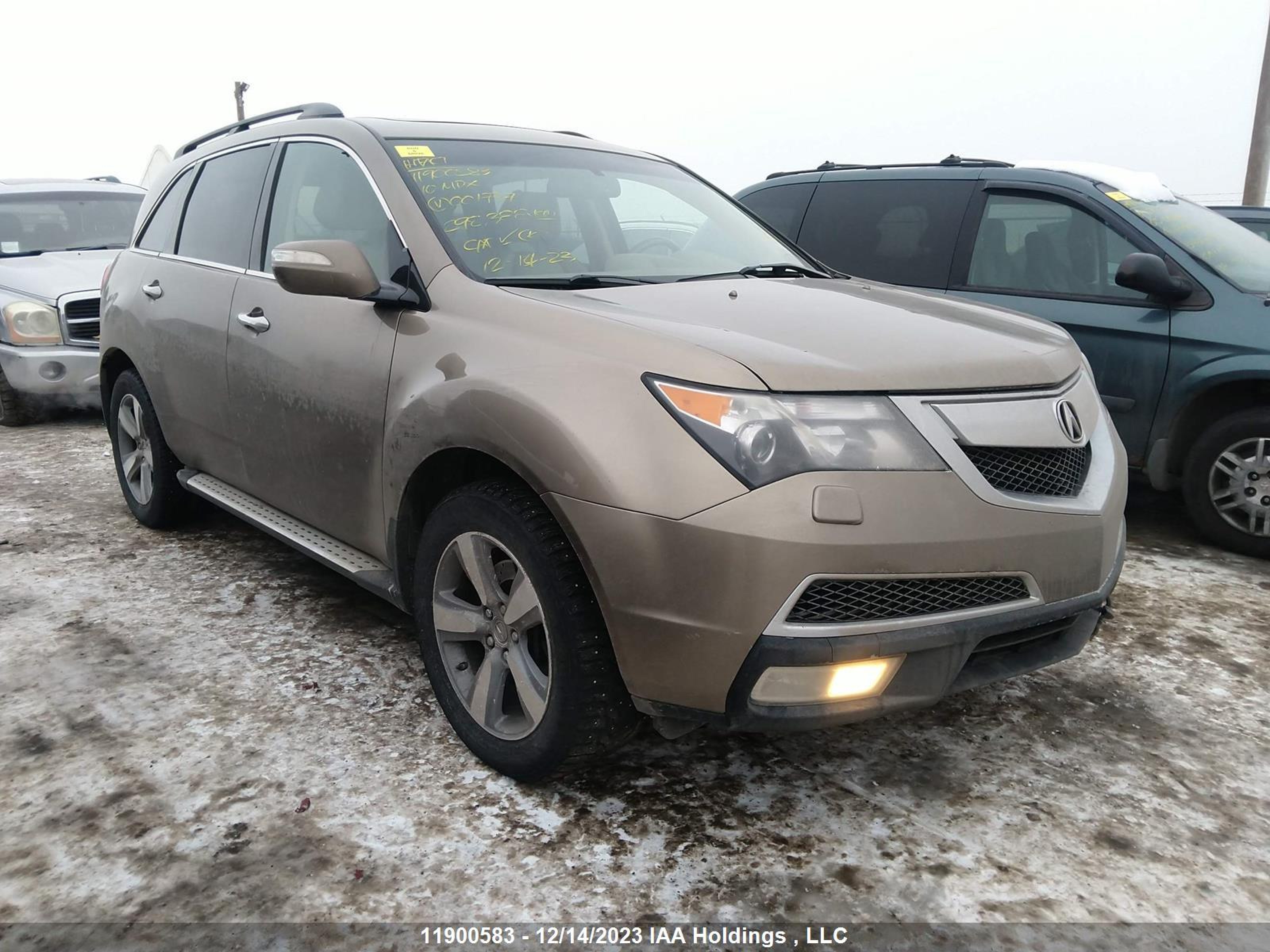 ACURA MDX 2010 2hnyd2h66ah001737