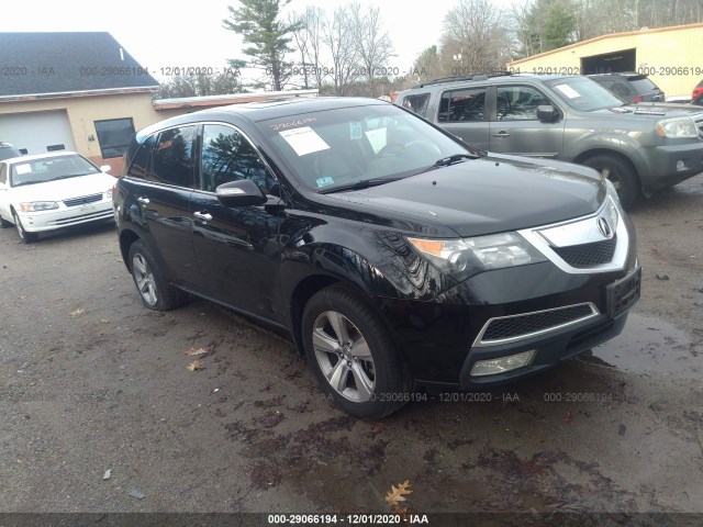 ACURA MDX 2011 2hnyd2h66bh549142