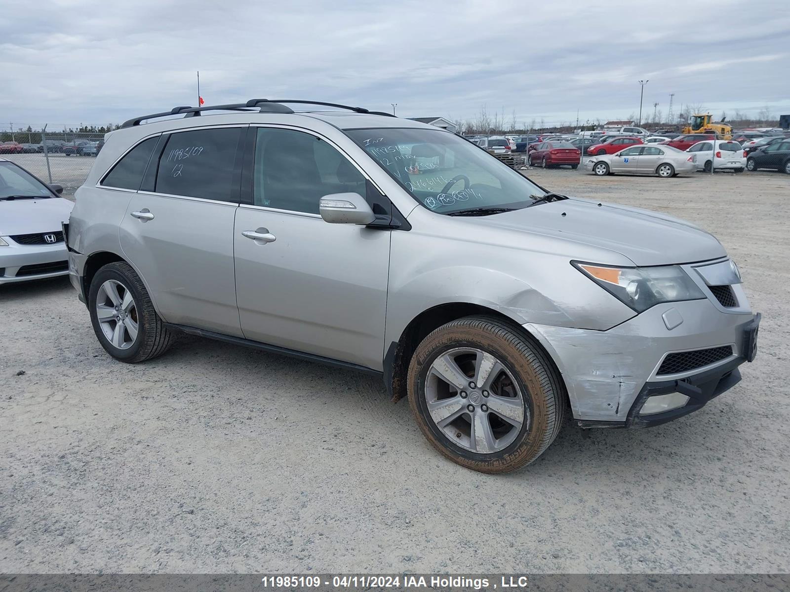 ACURA MDX 2012 2hnyd2h66ch002986