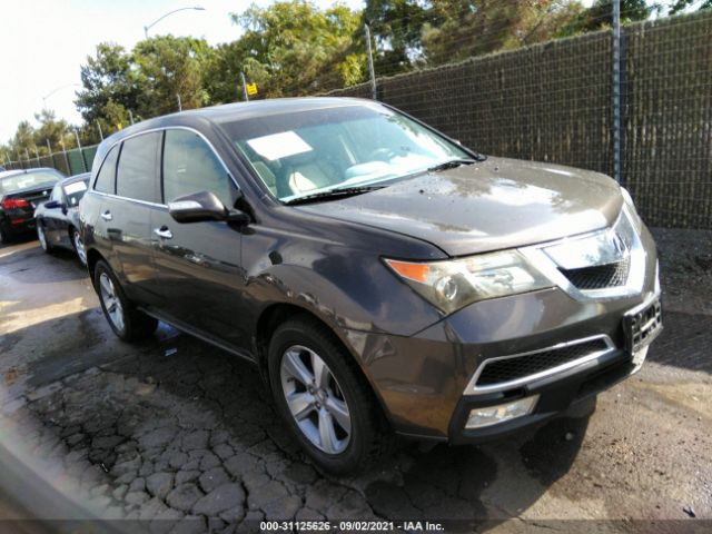 ACURA MDX 2011 2hnyd2h67bh545276