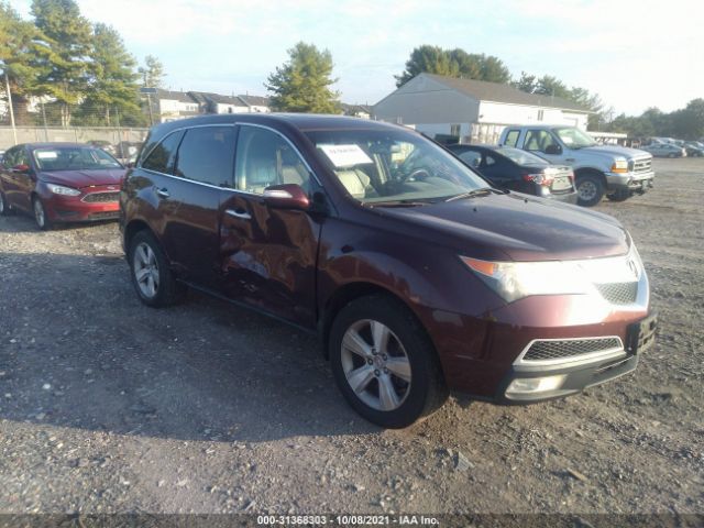 ACURA MDX 2011 2hnyd2h68bh502033