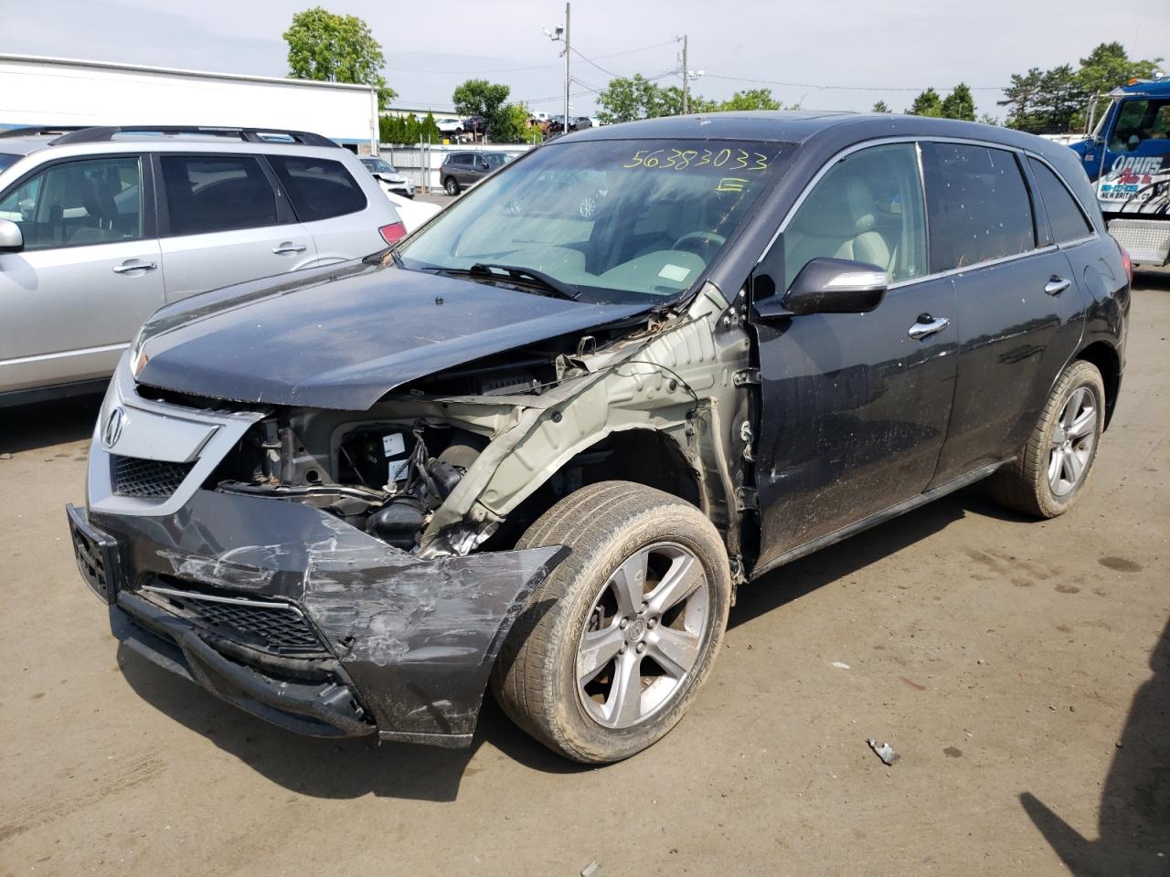 ACURA MDX 2011 2hnyd2h68bh526381