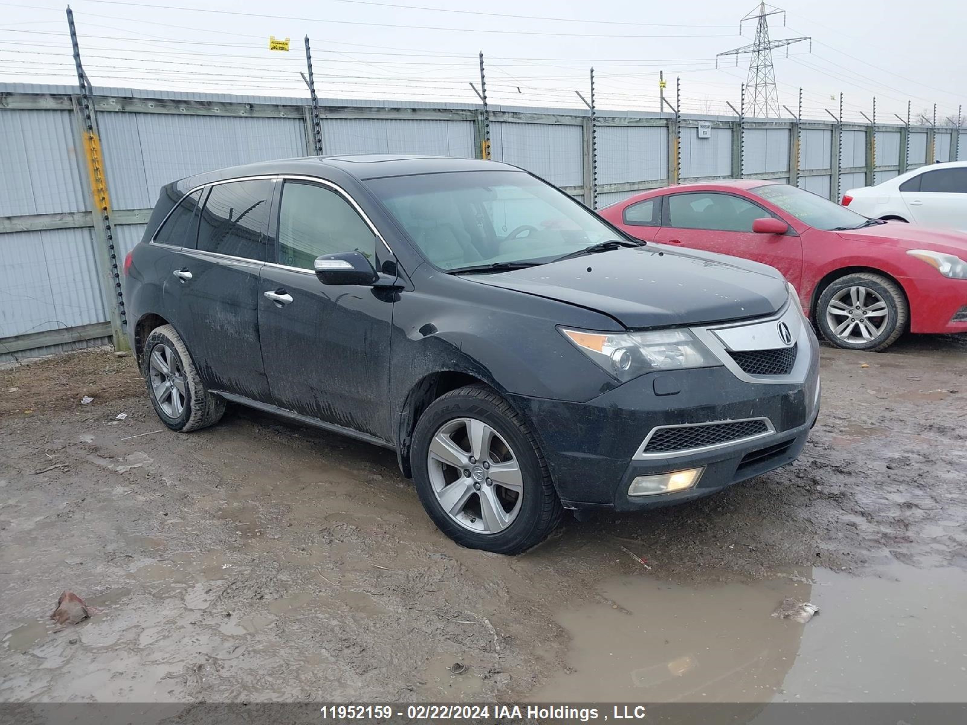 ACURA MDX 2011 2hnyd2h69bh000101