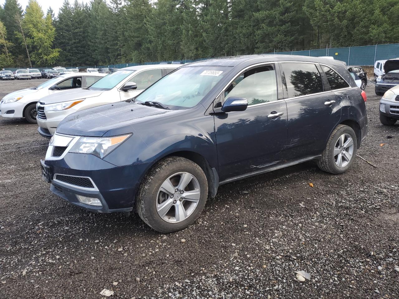 ACURA MDX 2011 2hnyd2h69bh523134